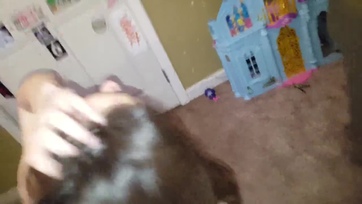 Amatőr barna bőrű bige kefélése kutya pózban Thumb