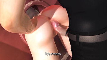 Zsákmányolt az alkalmon és szét farkalta a bűbájos ázsiából származó fiatal leányzó pináját - hentai Thumb